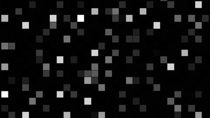 Monochrome abstract background with squares