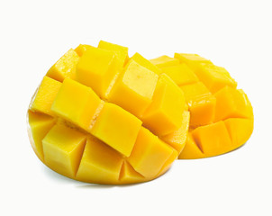 mango isolated on white background