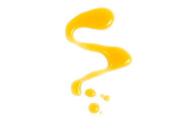 honey isolated on white background