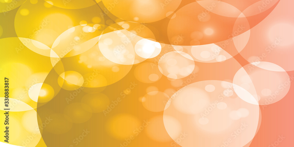 Poster abstract bokeh lights with soft light background