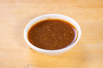 soy bean paste sauce for seafood