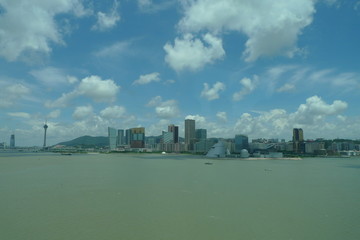 Obraz premium China Macao Nature Taipa Landscape Recreation Park Garden Macau Hiking Outdoor Taipa Grande Trail