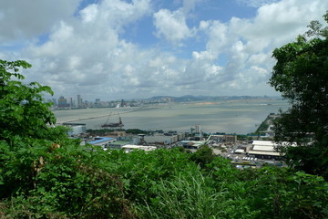 China Macao Nature Taipa Landscape Recreation Park Garden Macau Hiking Outdoor Taipa Grande Trail