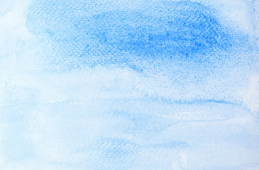 Watercolor stains on white paper ink texture