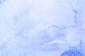 Watercolor stains on white paper ink texture