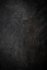 Texture of old gray concrete wall for dark background