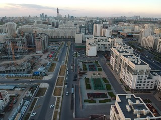 Fototapeta premium Modern city view Astana Kazakhstan