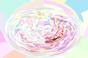 abstract background with circles