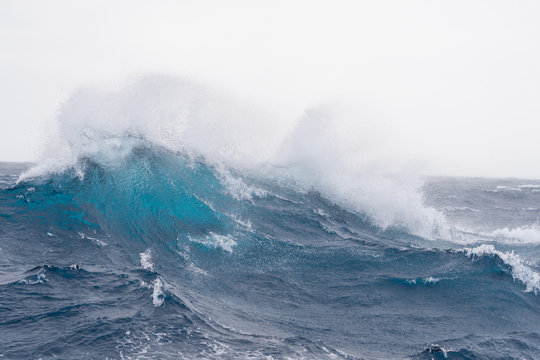 Breaking Waves In The Drake Passage