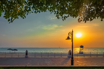 Morning view of Fanateer Beach -Saudi Arabia