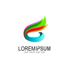 C logo, Creative Letter C Logo Design with Feather Graphic