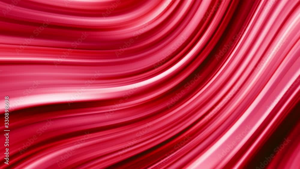 Aufkleber abstract seamless loop elegant red color swirl twisted gradient animation design background concept 