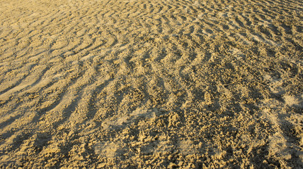 Detail structure of beach sand.