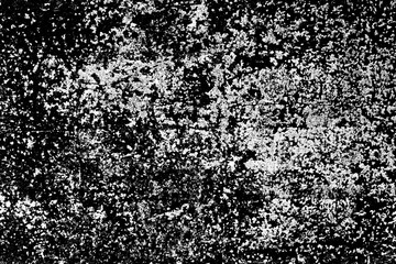 old aged weathered rough dirty concrete crack wall texture. black and white surface with grunge dust noise grain effect abstract for background.