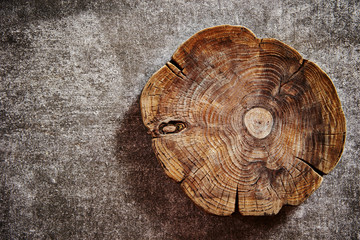 Unique shape of wooden board 