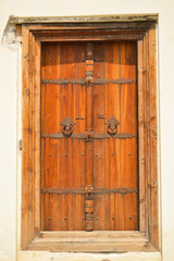 historical fort doors of seven tombs in Hyderabad india