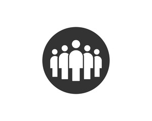Community Logo Icon Design Vector