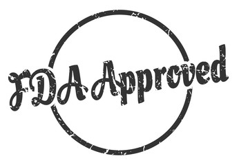 fda approved sign. fda approved round vintage grunge stamp. fda approved