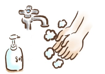 手洗い　イラスト
