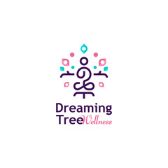 Obraz premium YOGA TREE WELLNESS