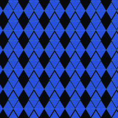 blue color seamless geometric pattern