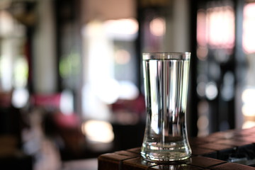 glass of water