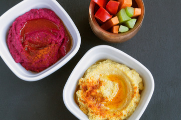 Caprese salad with ripe tomatoes and mozzarella with fresh Basil leaves. Italian food.
