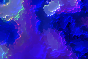 gradient abstract background of fancy in 2020 color phantom blue with icy strips - festive idea illustration, background design template