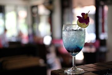 cocktail in the bar