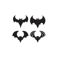 Bat ilustration logo