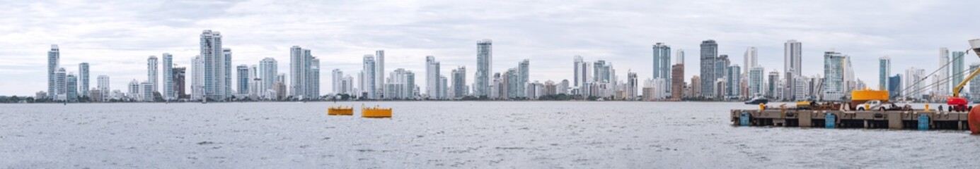 Kolumbien: Cartagena Skyline