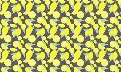 pattern, lemon
