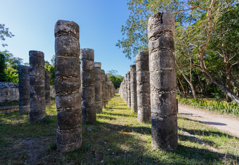 ruine chichen-itza au mexique