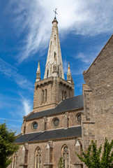 Fototapeta na wymiar Bouin. Eglise Notre-Dame, Vendée, Pays de la Loire