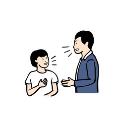 Fototapeta premium 会話
