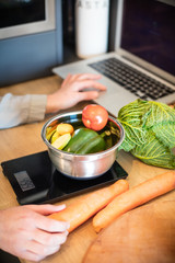 Technology as a little help in the kitchen.