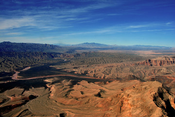 Fototapeta na wymiar Colorado River and The Grand Canyon Arizona United States of America