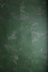 Green old heavily concrete texture or background. With place for text and image
