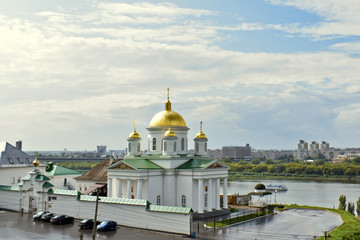 Fototapeta na wymiar Orthodox church. Nizhny Novgorod. Russia
