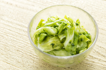 春キャベツのピクルス