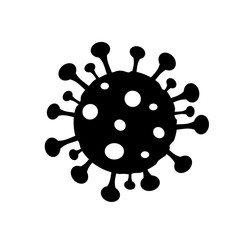 Danger  virus bacteria icon design isolated on white background vector illustration eps 10