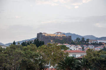 Fototapeta na wymiar Fortress of Funchal City on Island of Madeira