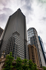 Fototapeta na wymiar Chicago the city where the skyscrapers were born