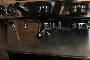 high pressure steam coffee machine cleaning