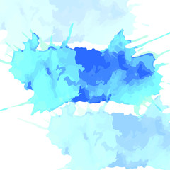 Water color like cloud on old paper texture background. Vector.