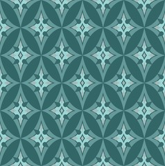 Seamless geometric pattern in op art design