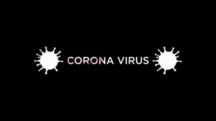 Corona virus is a dangerous virus sweeping across the world - Powered by Adobe