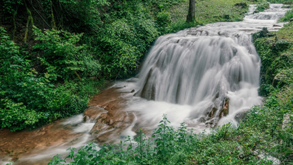 Jeux d'eau avec le Gardon à Vareille, Ambérieu-en-Bugey