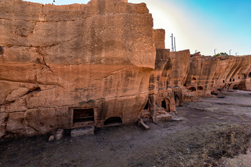 Artuklu, Mardin / Turkey June 10, 2018. Dara ( Anastasiopolis ) Ancient City , Mardin 