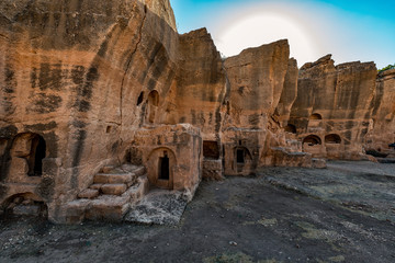 Artuklu, Mardin / Turkey June 10, 2018. Dara ( Anastasiopolis ) Ancient City , Mardin 
